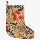 Recherche de instruments musique de chaussette de noël Motif