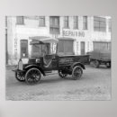 Zoek naar vintage vrachtwagen posters Retro