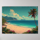 Recherche de évasion posters Plage tropicale