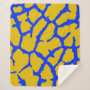 Zoek naar giraffen dekens Blauw