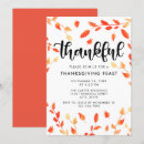 Recherche de de bon thanksgiving invitations Script