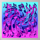 Recherche de belle musique posters Bleu