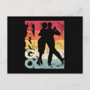 Recherche de danseur tango cartes postales Rouge