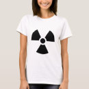 Recherche de radioactivité tshirts Symbole