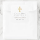 Recherche de first communion autocollants Élégant