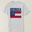 Recherche de drapeau de la géorgie tshirts État