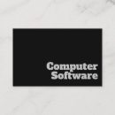 Recherche de logiciels cartes visite Programmeur informatique