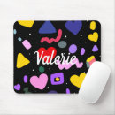 Recherche de rose fluorescent tapis souris Bleu