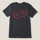 Recherche de coeurs rouges tshirts Toute personne