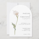 Recherche de calla mariage invitations Aquarelle