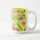 Recherche de art floral tasses Rétro