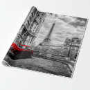 Zoek naar eiffel tower cadeaupapier Zwart