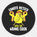 Recherche de lutteurs autocollants Soutien du cancer