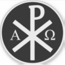 Recherche de chi rho autocollants Jésus