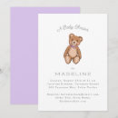 Recherche de ours pourpre invitations Mignon
