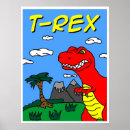 Zoek naar rode dinosaurus posters Tyrannosaurus