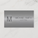 Recherche de luxueux cartes visite Monogramme
