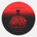 Recherche de robe autocollants Quinceañera