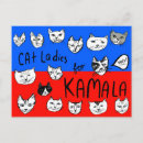 Recherche de femme de chat cartes postales Vote