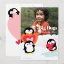 Recherche de amour pingouin vœux cartes Mignon