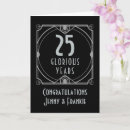 Recherche de anniversaire 25 cartes invitations Vingt cinq ans