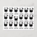 Recherche de dessin noir et blanc cartes postales Mignonette