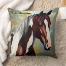 Recherche de peinture de cheval coussins Poney