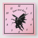 Recherche de girly horloges Rose et noir