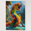 Recherche de dragon puzzles Mythique