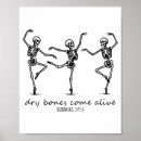 Zoek naar dansende skeletten posters Dansend skelet