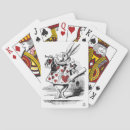 Recherche de lapin blanc jeux de cartes Coeurs