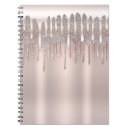 Zoek naar rose gold glitter notitieboeken Trendy