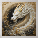 Recherche de dragon blanc posters Décoration