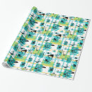 Recherche de madras papier cadeau Bleu