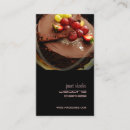 Recherche de raisins cartes visite Pâtisserie