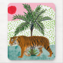 Zoek naar tijgers muismatten Groen