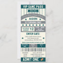 Recherche de football ticket invitations Parti