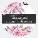 Recherche de plumes roses autocollants Aquarelle