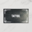 Recherche de tatoueur cartes visite Tendance