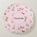 Recherche de fille vintage coussins Aquarelle