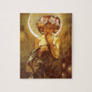 Recherche de mucha puzzles Cru