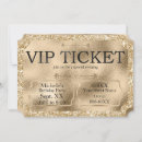 Recherche de vip ticket invitations Billet
