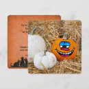 Recherche de balles de foin invitations Citrouille