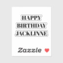 Recherche de carte joyeux anniversaire autocollants Salutation