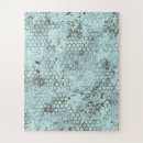 Recherche de hexagones puzzles Nid d'abeille
