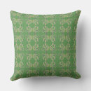 Recherche de motif vert v coussins Botanique