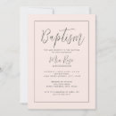 Recherche de moderne fille baptême invitations Croiser