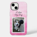 Recherche de dog iphone coques Rose