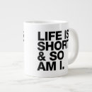 Recherche de vie courte tasses Citations