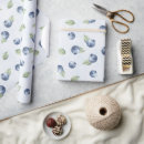 Recherche de myrtille papier cadeau Bleu